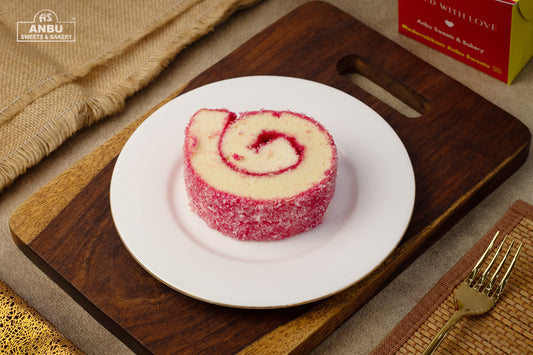 Jam Roll Cake