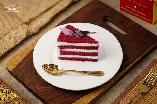 Redvelvet cake slice